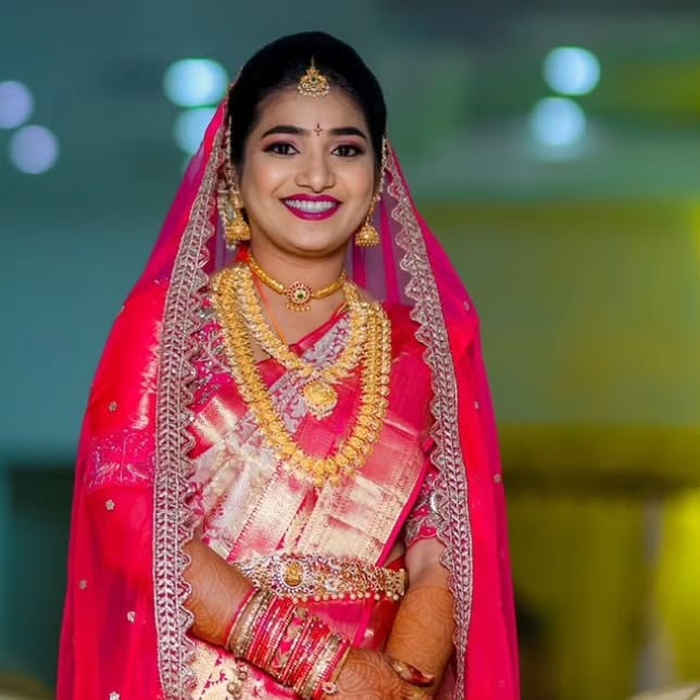 professional makeup photoshoot Hyderabad bridal transformation HD beauty look