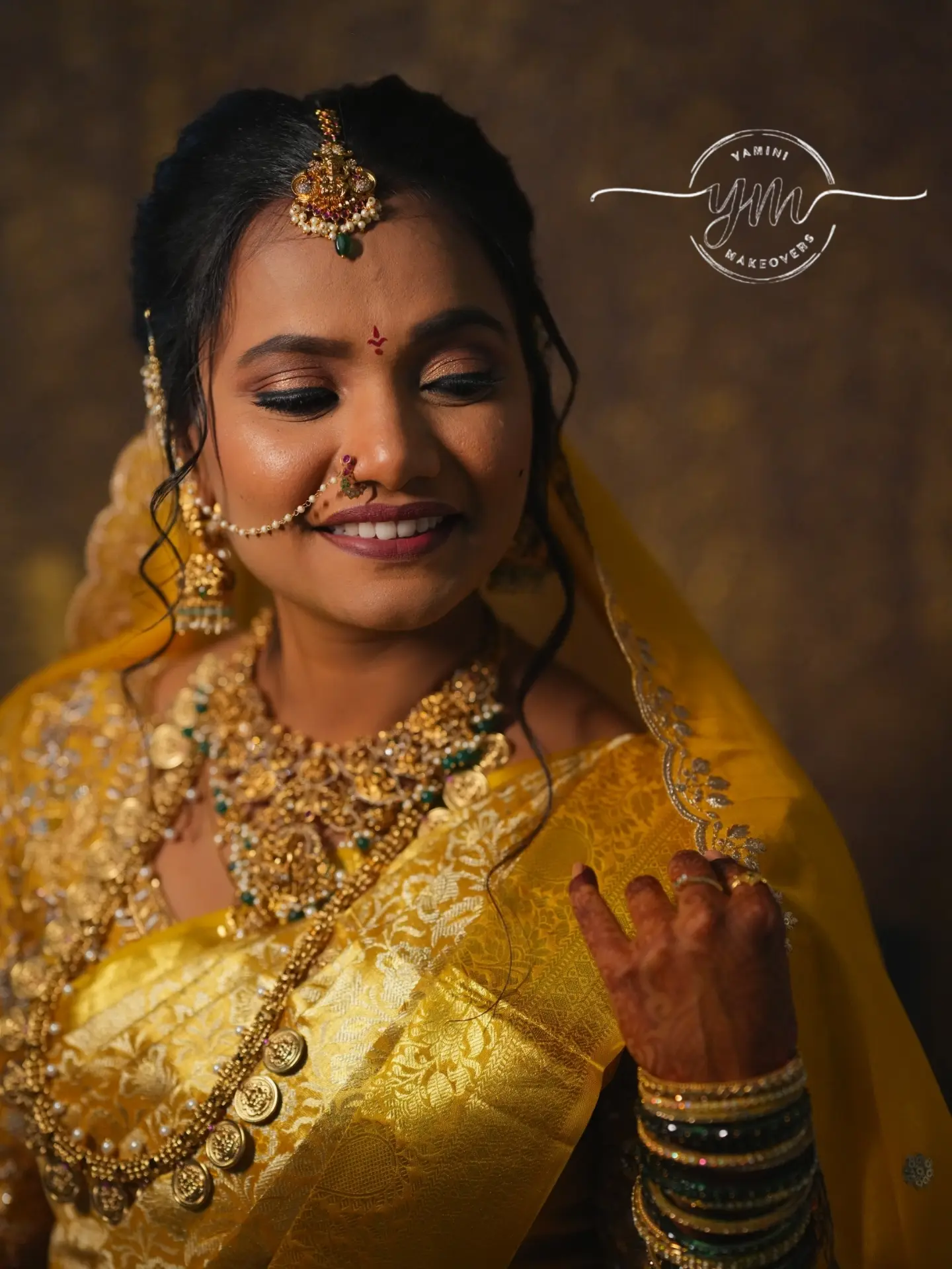Telugu pelli kuturu makeup